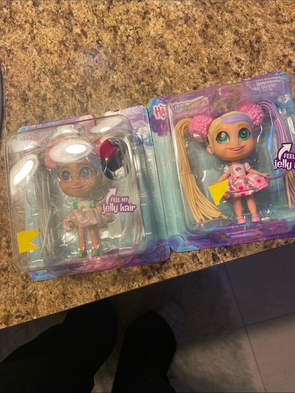 Jelly Hair Kids Doll - Pink & Blonde
